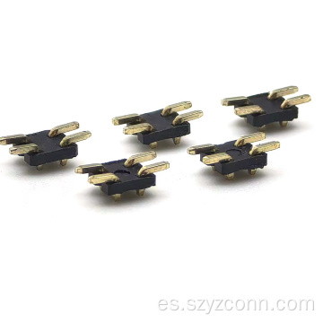 Conector de clavija de 2,54 mm de doble fila SMT 4P